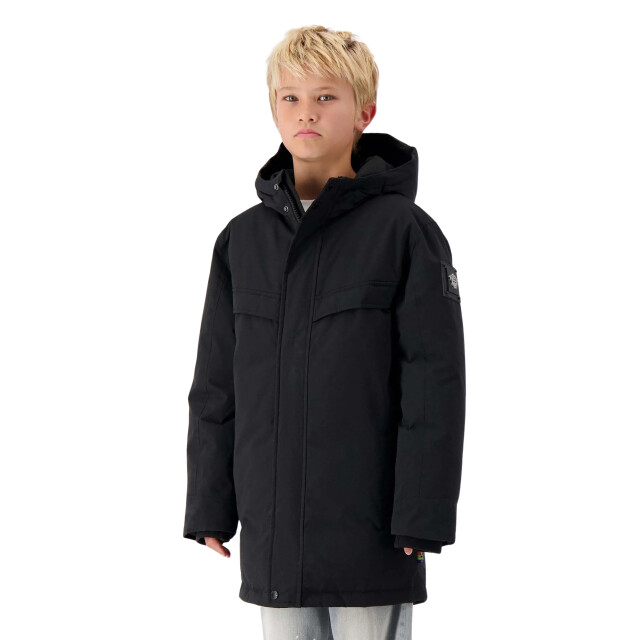 Black Bananas Jr. parka plate jacket 58364 large
