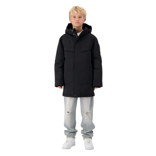 Black Bananas Jr. parka plate jacket 58364 large