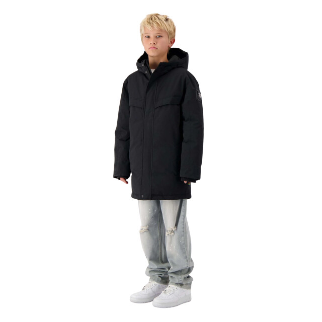 Black Bananas Jr. parka plate jacket 58364 large