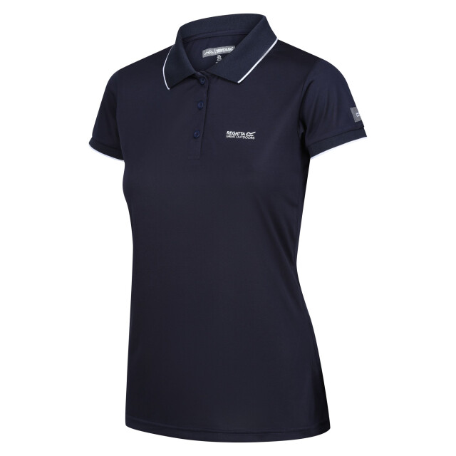 Regatta Dames remex ii polo hals t-shirt UTRG4477_solidnavy large