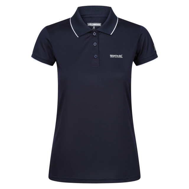 Regatta Dames remex ii polo hals t-shirt UTRG4477_solidnavy large