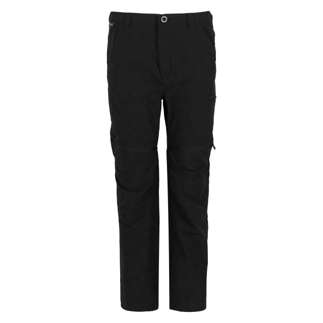 Regatta Kinder/kinder highton stretch afritsbare wandelbroek UTRG7186_black large