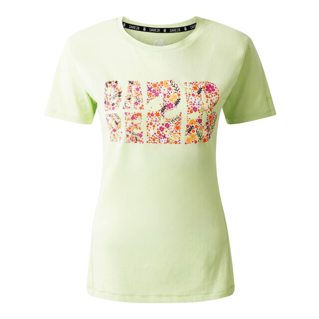 Dare2b Dames transquility iii bloemen t-shirt UTRG11670_butterflygreen large