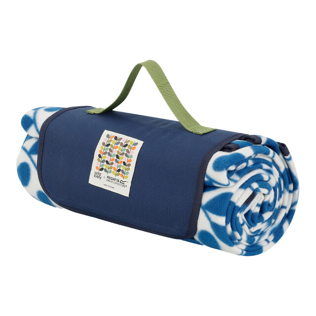 Regatta Orla kiely picknickdeken jasmijnbloem UTRG11697_blue large