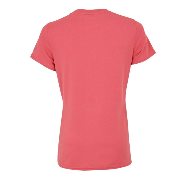 Regatta Dames fingal mountain stretch t-shirt UTRG11658_peachbloom large