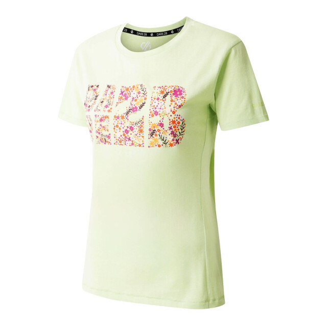 Dare2b Dames transquility iii bloemen t-shirt UTRG11670_butterflygreen large