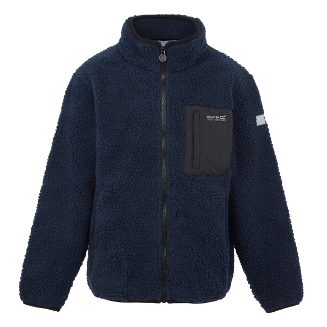 Regatta Kinder/kids frankie full zip fleecejack UTRG10917_navy large