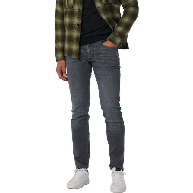 No Excess Denim, tapered 712, grey, stretch grey denim N712D22N2-224 large