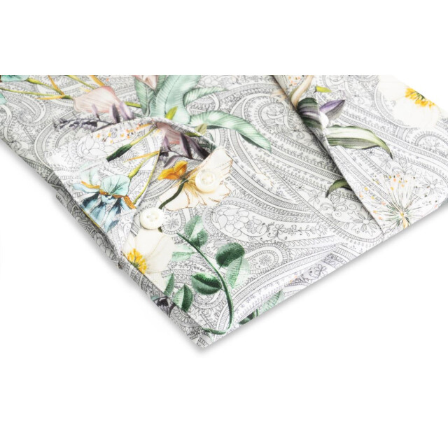 Circle of Gentlemen Mike allover print overhemd met contrast details 100% co 242-20039-703- large