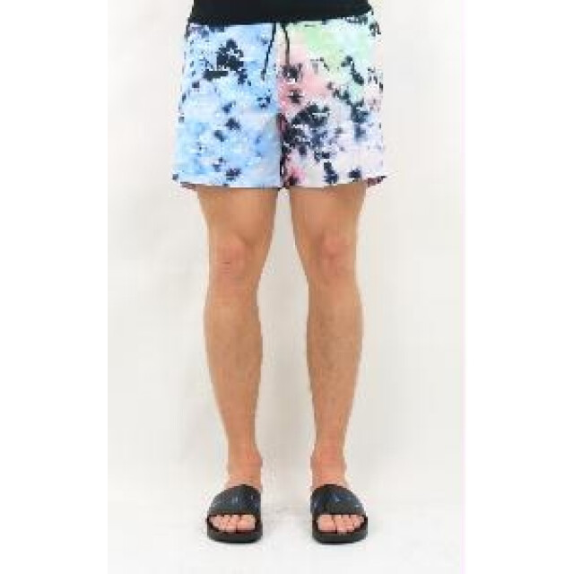 In Gold We Trust Heren tie dye swimshorts IGWTSW-002-Multicolor large