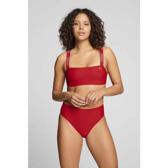 Puma swim women bandeau top 1p bikini broek dames - 069787_600-L large