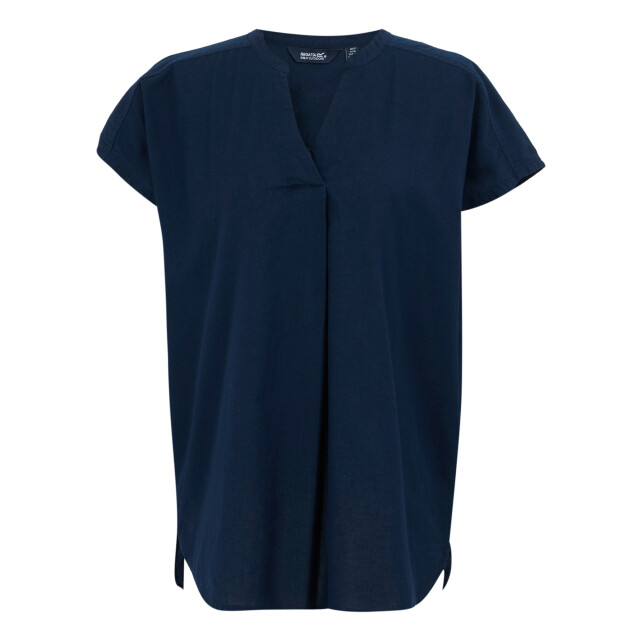 Regatta Dames rianne v hals shirt UTRG11640_navy large