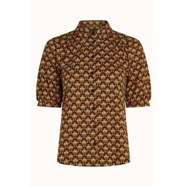 King Louie 09437 carina blouse toulouse black 09437 large