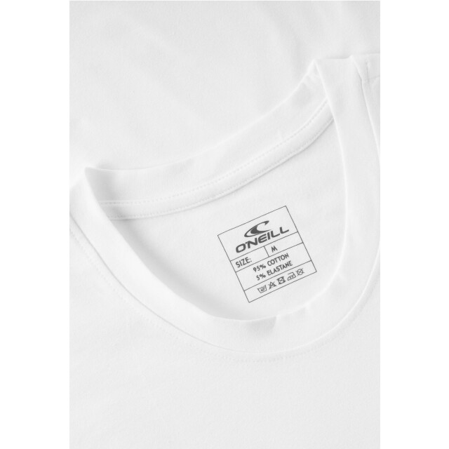 O'Neill Heren ondershirt katoen t-shirt ronde hals 2-pack 203061002-1010 large