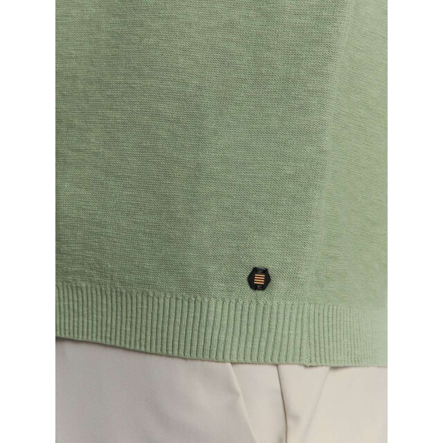 No Excess Pullover short sleeve crewneck soli green 27230262-050 large