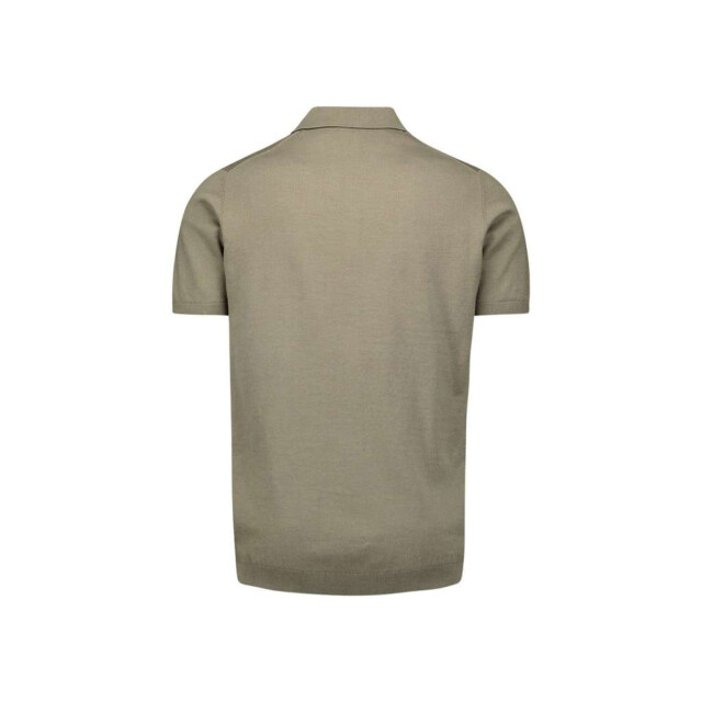 No Excess Pullover short sleeve polo v solid dark moss 27230353SN-186 large