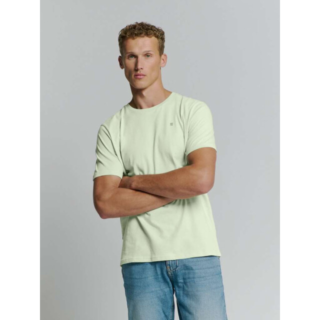 No Excess T-shirt crewneck solid basic mint 27340101SN-058 large