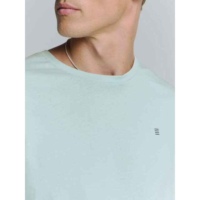 No Excess T-shirt crewneck solid basic ice 27340101SN-151 large