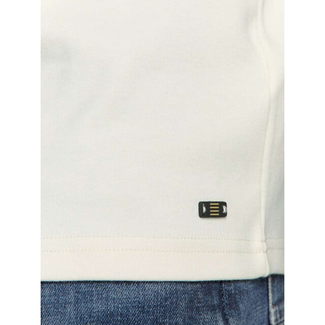 No Excess T-shirt crewneck heavy solid basic offwhite 27340261-011 large