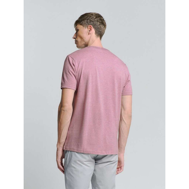 No Excess T-shirt crewneck melange mauve 27340262SN-146 large