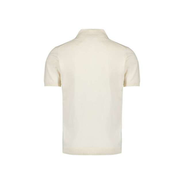 No Excess Pullover short sleeve polo v solid offwhite 27230353SN-011 large