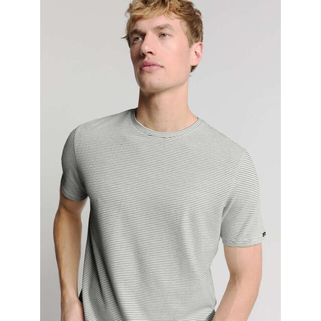 No Excess T-shirt crewneck stripes offwhite 27340371-011 large