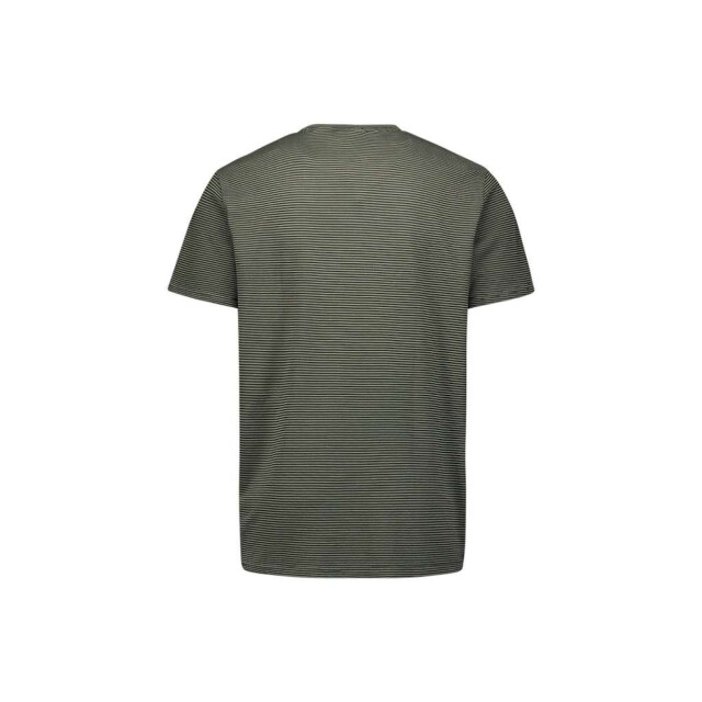 No Excess T-shirt crewneck stripes dark steel 27340371-124 large