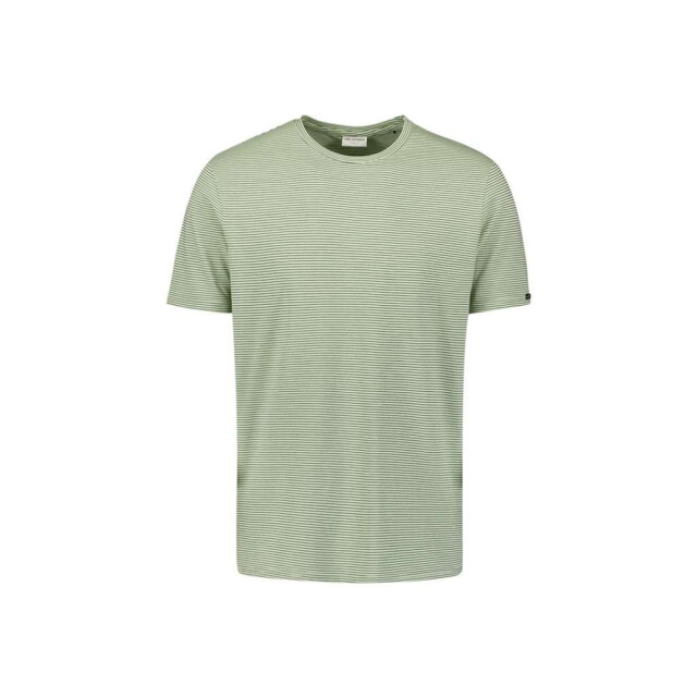 No Excess T-shirt crewneck stripes mint 27340371-058 large