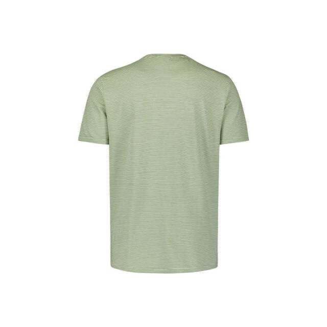 No Excess T-shirt crewneck stripes mint 27340371-058 large