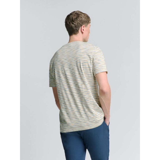 No Excess T-shirt crewneck multi coloured mel offwhite 27350303-011 large