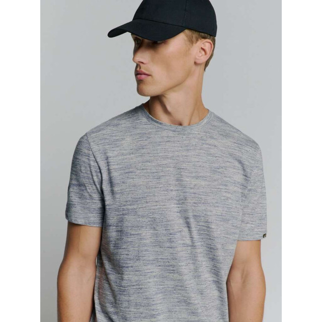 No Excess T-shirt crewneck multi coloured mel deep blue 27340368-096 large