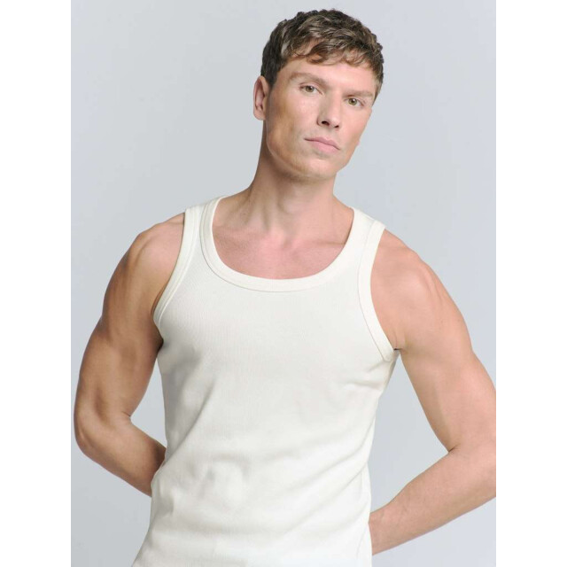 No Excess Singlet solid rib offwhite 27350380-011 large