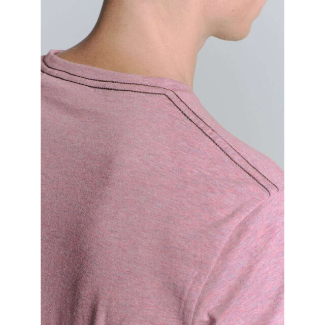 No Excess T-shirt crewneck melange mauve 27340262SN-146 large