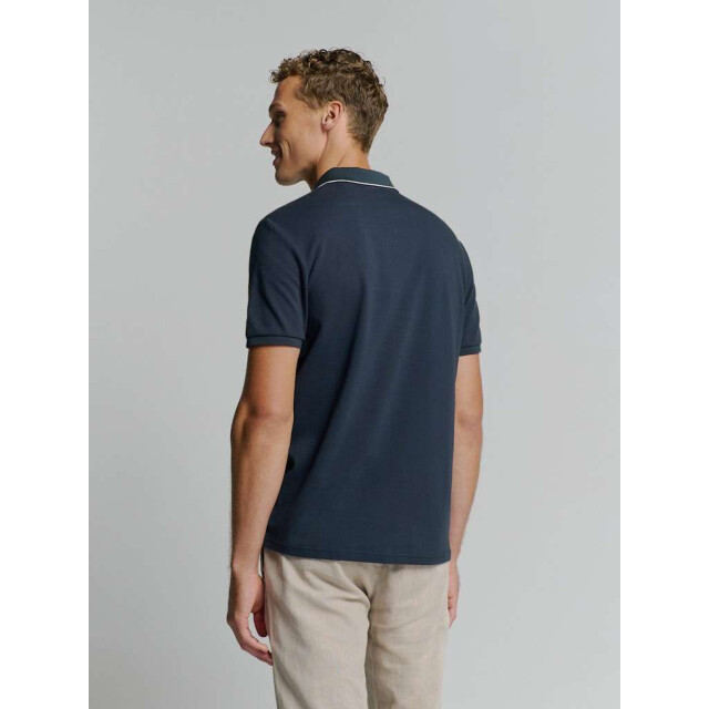 No Excess Polo liquid finished cotton deep blue 27370220-096 large