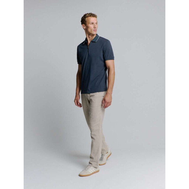 No Excess Polo liquid finished cotton deep blue 27370220-096 large