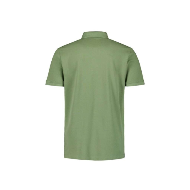 No Excess Polo pique garment dyed green 27380201SN-050 large