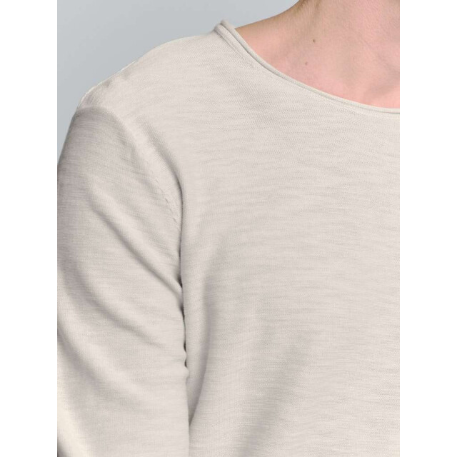 No Excess Pullover crewneck garment dyed + st chalk 27210101SN-017 large