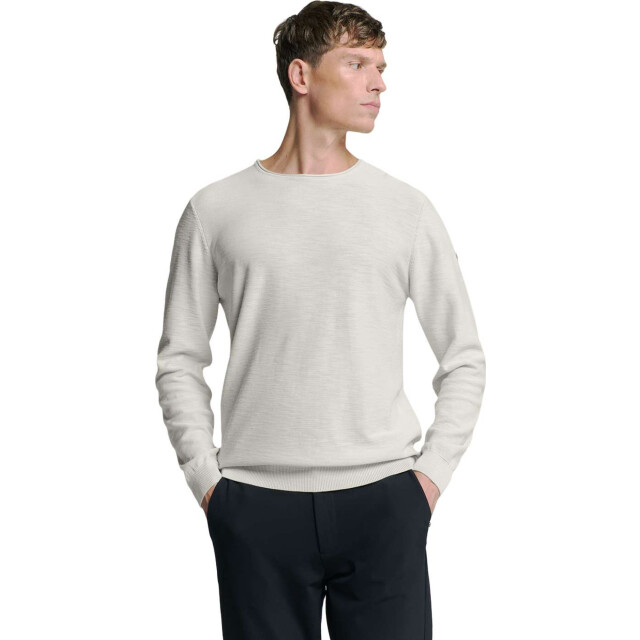 No Excess Pullover crewneck garment dyed + st chalk 27210101SN-017 large