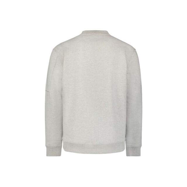 No Excess Sweater crewneck melange chalk 27100211-017 large