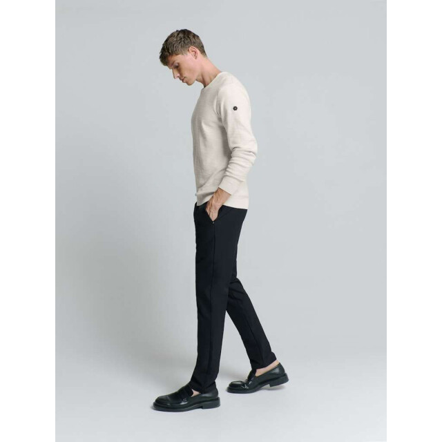 No Excess Pullover crewneck garment dyed + st chalk 27210101SN-017 large