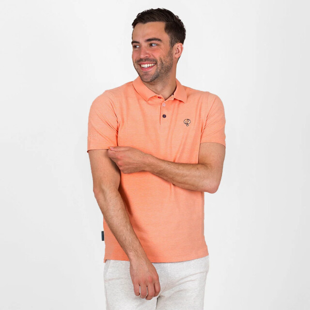 Q1905 Polo shirt willemstad licht melange QM2653909-328-1 large