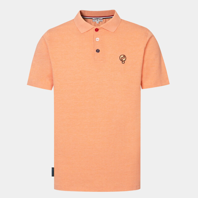 Q1905 Polo shirt willemstad licht melange QM2653909-328-1 large