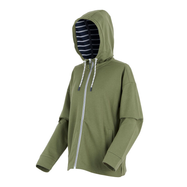 Regatta Dames bayletta ii full zip hoodie UTRG11388_fourleafclover large