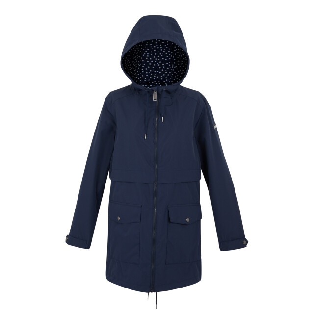 Regatta Dames navaeh linear waterdichte jas UTRG11488_navy large