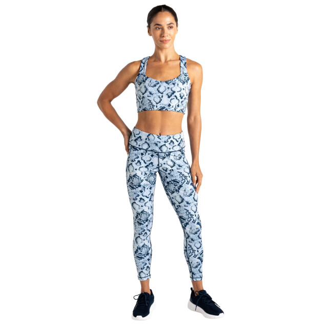Dare2b Dames influential ii slangenprint legging UTRG11591_blue large