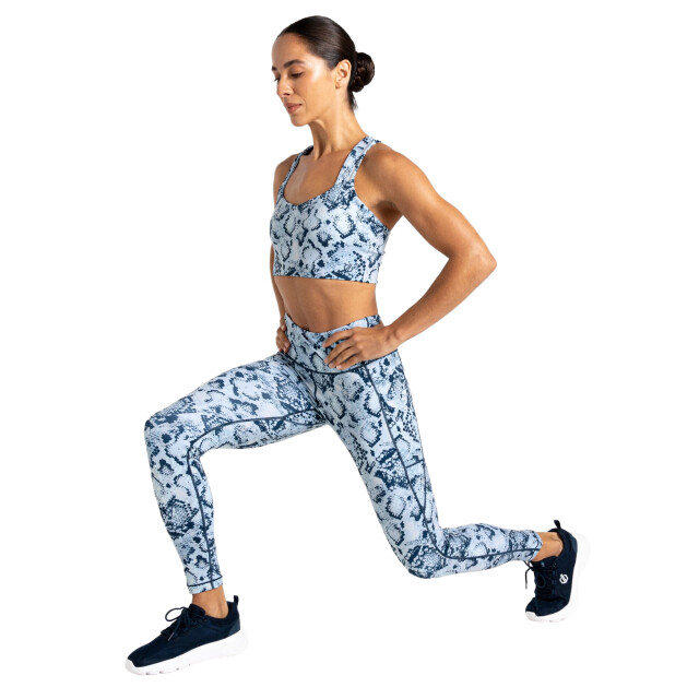 Dare2b Dames influential ii slangenprint legging UTRG11591_blue large