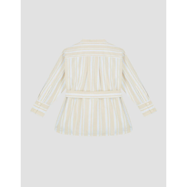 Olaf Hussein Stripe tie shirt ls blouses w200304 W200304 large