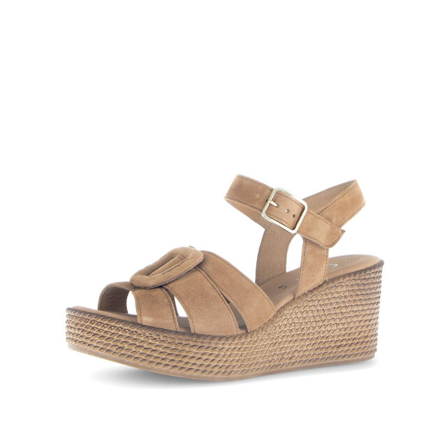 Gabor Gabor Sandalen met hak 64.772.14 Sandalen Beige Gabor Sandalen met hak 64.772.14 large