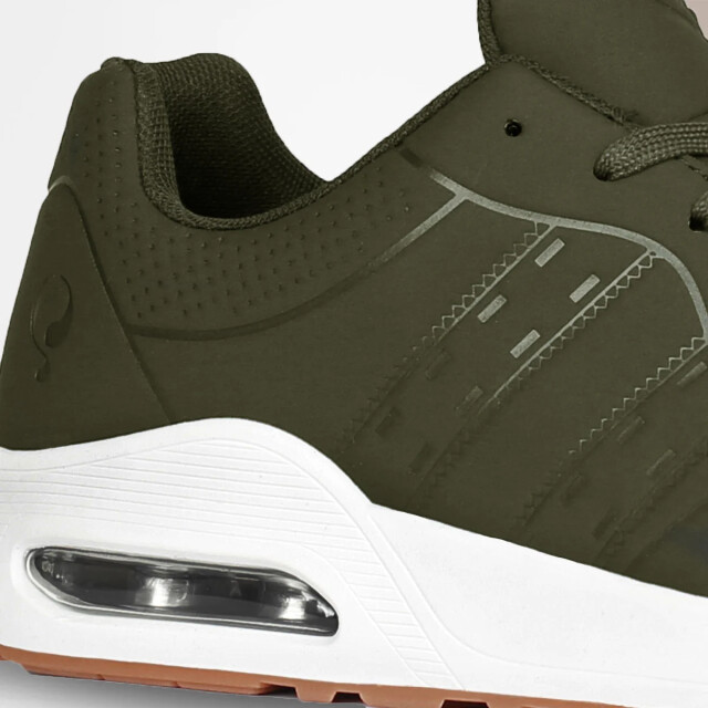 Q1905 Sneaker hank leger/ olive green QM1253341-900-1 large