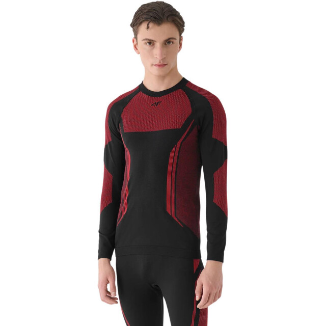 4F Heren m165 thermoactive basislaag top UTMR1092_blackred large 4F Heren m165 thermoactive basislaag top UTMR1092_blackred large
